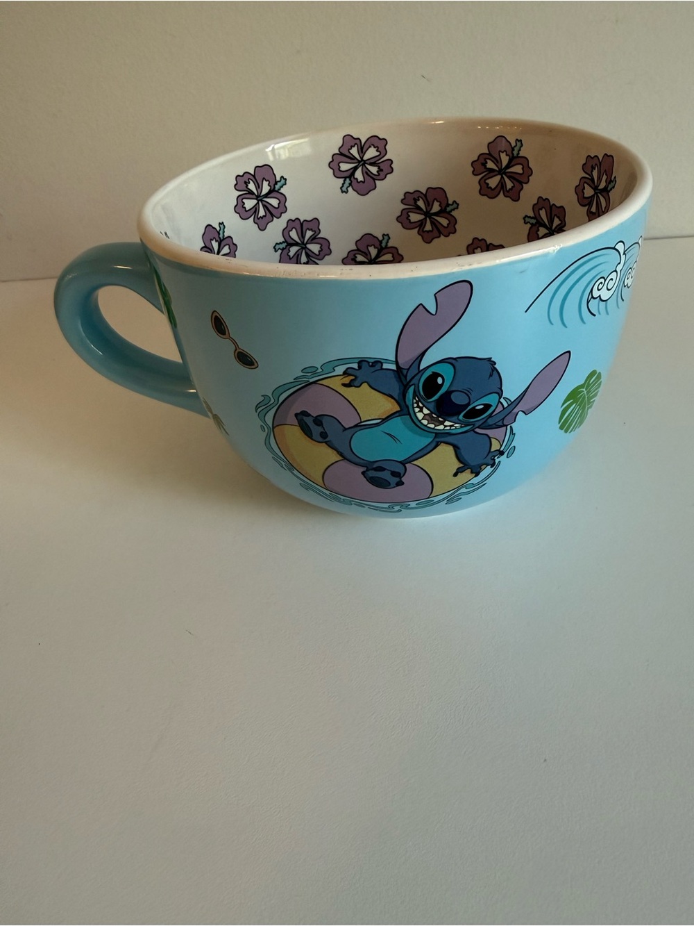 Official Disney Lilo & Stitch Jumbo Soup Mug / Ceramic Bowl by Zrike Brands